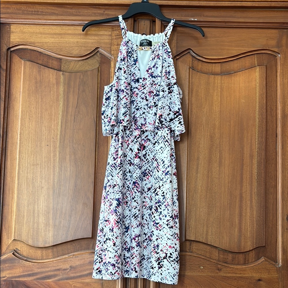 Chic Multicolor Sleeveless Dress